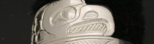 Rings 2012:
Eagle &amp; humming bird, Size 11 wrap Sterling silver $180
